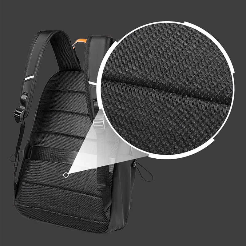 Geestock 15.6in Laptop Backpack Large Capacity Waterproof School Bag