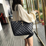 Geestock Women Leather Shoulder Bag Large Capacity Totes Purse Pocket