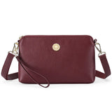 Leather Bag Women's Handbags Clutch Phone Bags Shoulder Bag Crossbody