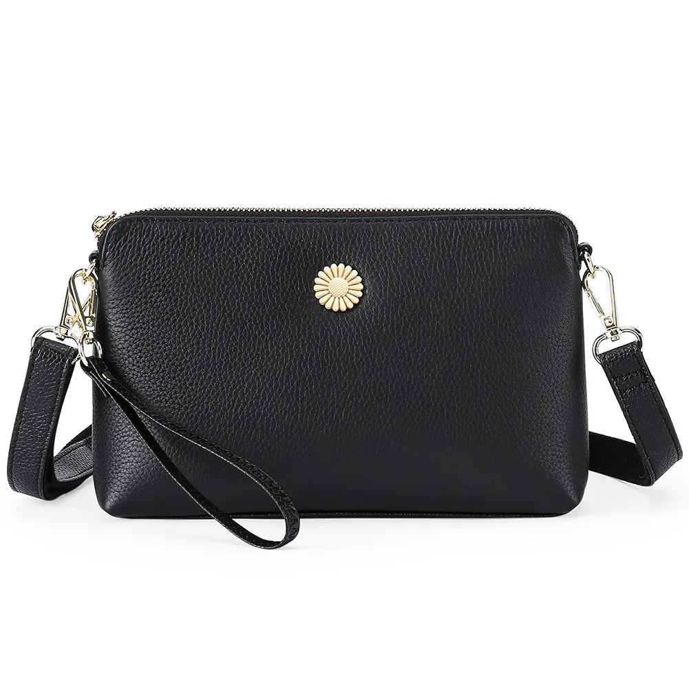 Leather Bag Women's Handbags Clutch Phone Bags Shoulder Bag Crossbody