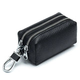 Leather KeyChain Multifunction Organizer Wallet Holder Car Key Case