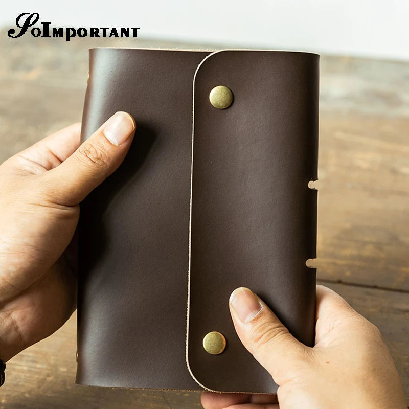 Vintage Leather A6 Travelers Notebook Journal