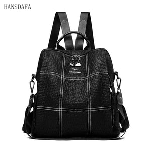 Stylish Anti-Theft Backpack for Women Large Capacity Travel Bag