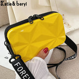Geometric Hard Box Women Bag High Plastic Handbag Ladies Crossbody Messenger Sho