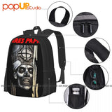 Ghost Papa BC Metal Rock Band Backpack Gym Bag