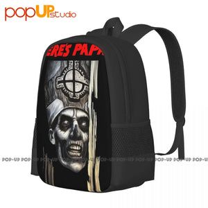 Ghost Papa BC Metal Rock Band Backpack Gym Bag