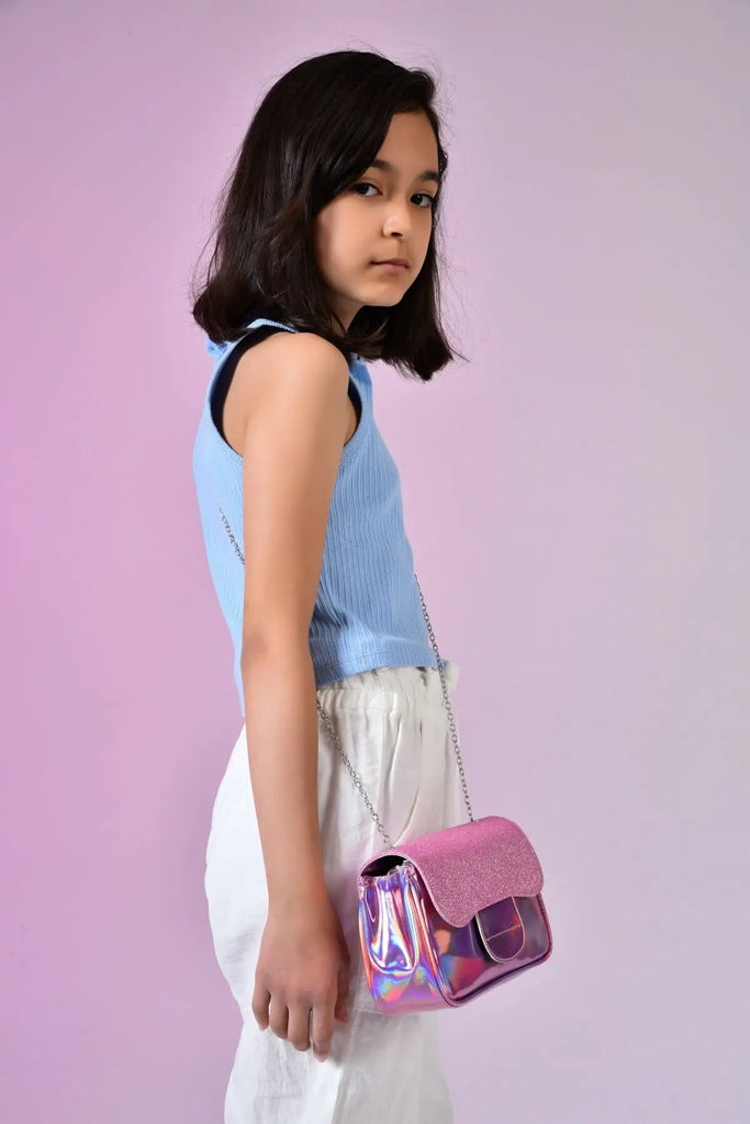 Girl's Casual Tote Bags Foldable Large Capacity Storage Bag