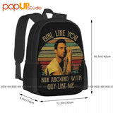 Girl Like You Run Around With Guy Like You Backpack Large Capacity