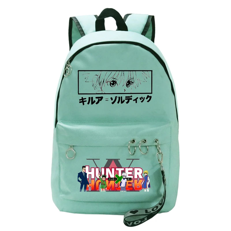 Killua HxH Anime School Backpack for Girls
