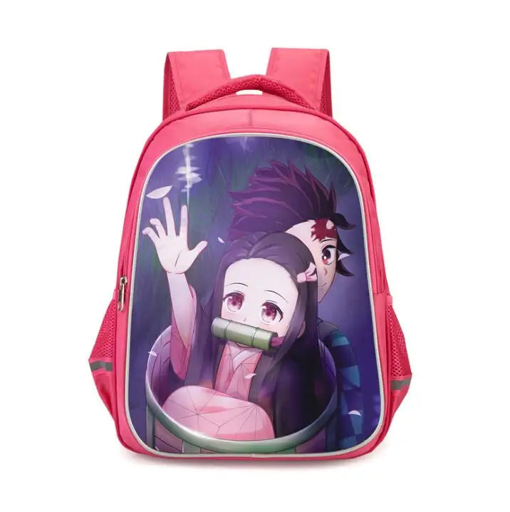 Anime Girl School Bag Lightweight Orthopedics Backpack