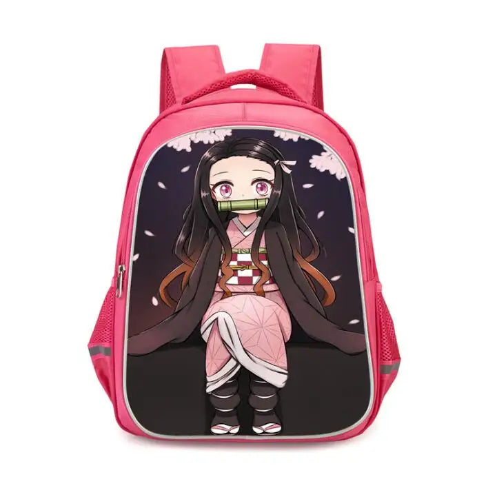 Anime Girl School Bag Lightweight Orthopedics Backpack