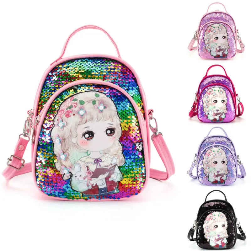 Girls Mini Backpacks Shoulder Bag Travel Nursery Bag