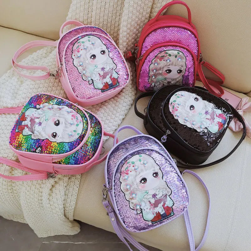 Girls Mini Backpacks Shoulder Bag Travel Nursery Bag
