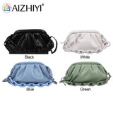 Women's PU Leather Chain Cloud Shoulder Messenger Bag