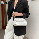 Women's PU Leather Chain Cloud Shoulder Messenger Bag