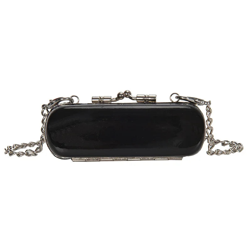 Girls Personalized Lipstick Bag Mini Chain Messenger Bag Crossbody Bag