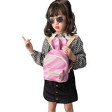 Colorful Rabbit Ear Backpack Small Schoolbag Travel Bag Girls