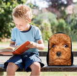 Girls French Bulldog Print Mini Backpack for Kids