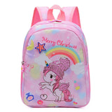 Girls Unicorn Rainbow Kids Backpack Cartoon School Bag Waterproof