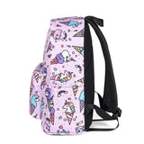 Unicorn School Backpack Orthopedic Kids Bag for Girls