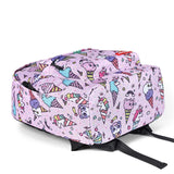 Unicorn School Backpack Orthopedic Kids Bag for Girls