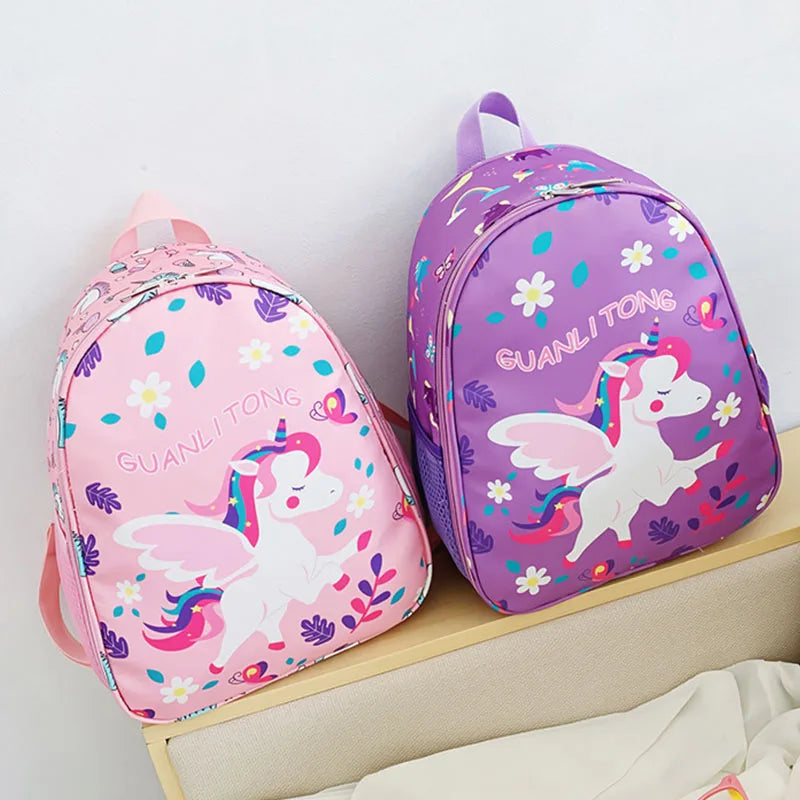 Cartoon Unicorn Kids School Bag Small Backpack