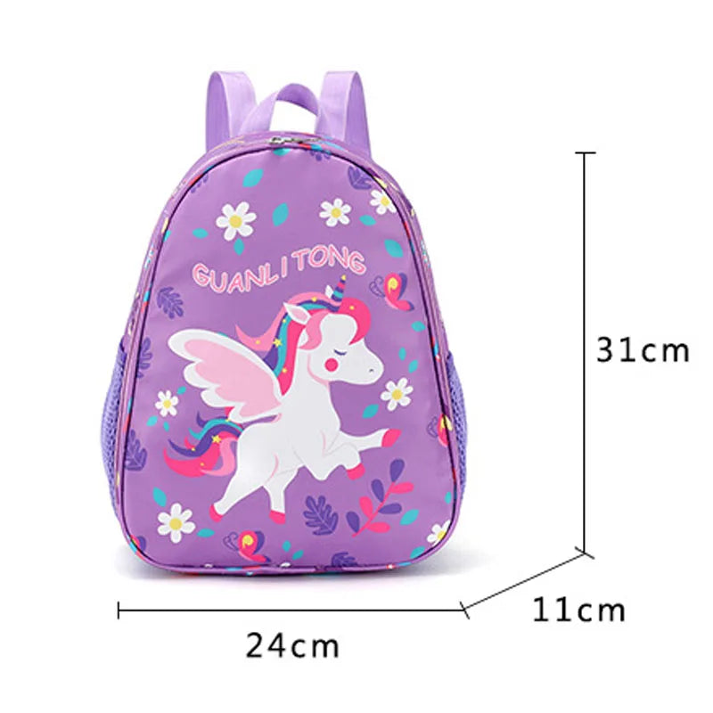 Cartoon Unicorn Kids School Bag Small Backpack