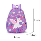 Cartoon Unicorn Kids School Bag Small Backpack