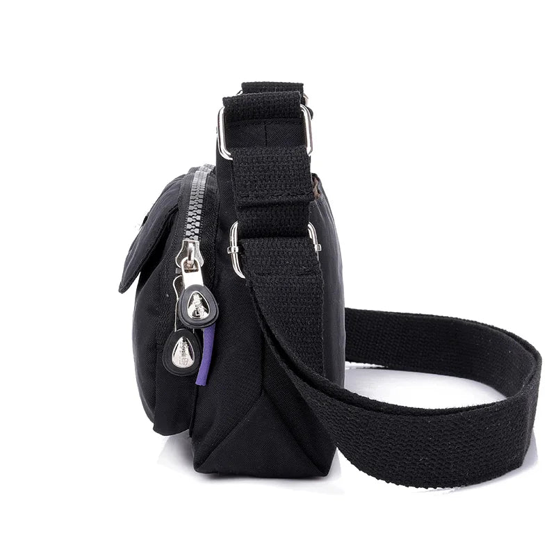 Women Messenger Bag Waterproof Nylon Crossbody Purses