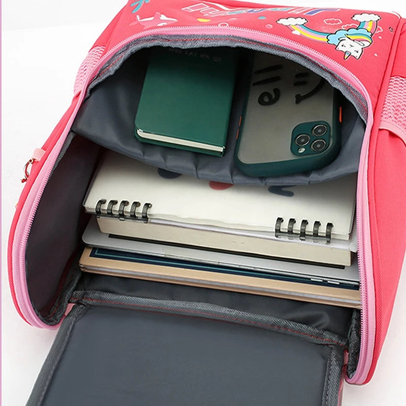 Unicorn Backpack with Reflective Strip for Girls