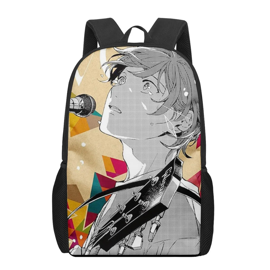 Anime 3D Printing Schoolbags for Kids, Book Bag 3D Junior Student Shoulder Bags