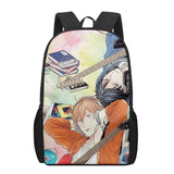Anime 3D Printing Schoolbags for Kids, Book Bag 3D Junior Student Shoulder Bags
