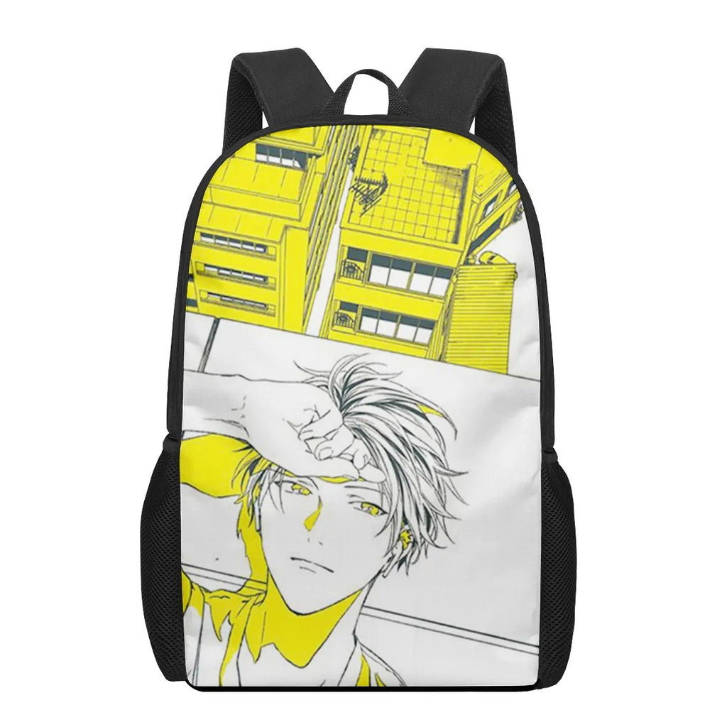Anime 3D Printing Schoolbags for Kids, Book Bag 3D Junior Student Shoulder Bags