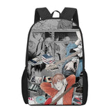 Anime 3D Printing Schoolbags for Kids, Book Bag 3D Junior Student Shoulder Bags