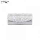 Glitter Diamonds Evening Clutch Bags With Chain Handbags