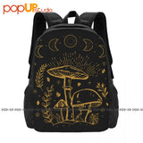 Goblincore Dark Academia Cottagecore Mushroom Backpack