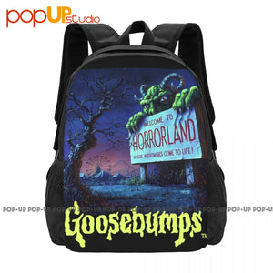 Goosebumps Horrorland Backpack Large Capacity Vintage Schoolbag