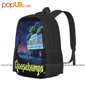 Goosebumps Horrorland Backpack Large Capacity Vintage Schoolbag