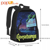 Goosebumps Horrorland Backpack Large Capacity Vintage Schoolbag