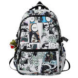 Cartoon Girl School Backpack Large Capacity Waterproof Book Bag