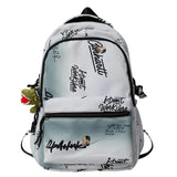 Cartoon Girl School Backpack Large Capacity Waterproof Book Bag