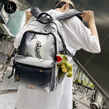 Cartoon Girl School Backpack Large Capacity Waterproof Book Bag