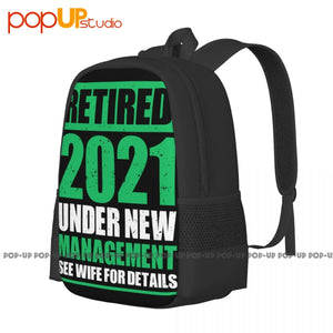 Retirement Pensioners Husband Large Capacity Schoolbag Sports Style