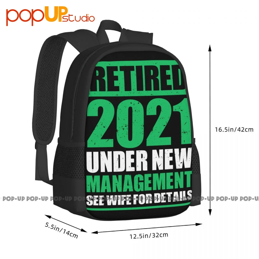 Retirement Pensioners Husband Large Capacity Schoolbag Sports Style