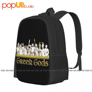 Greek Gods Graphic Backpack Large Capacity Print Beach Bag