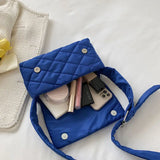 Small Pink Crossbody Purse Bag Nylon Women Shoulder Messenger