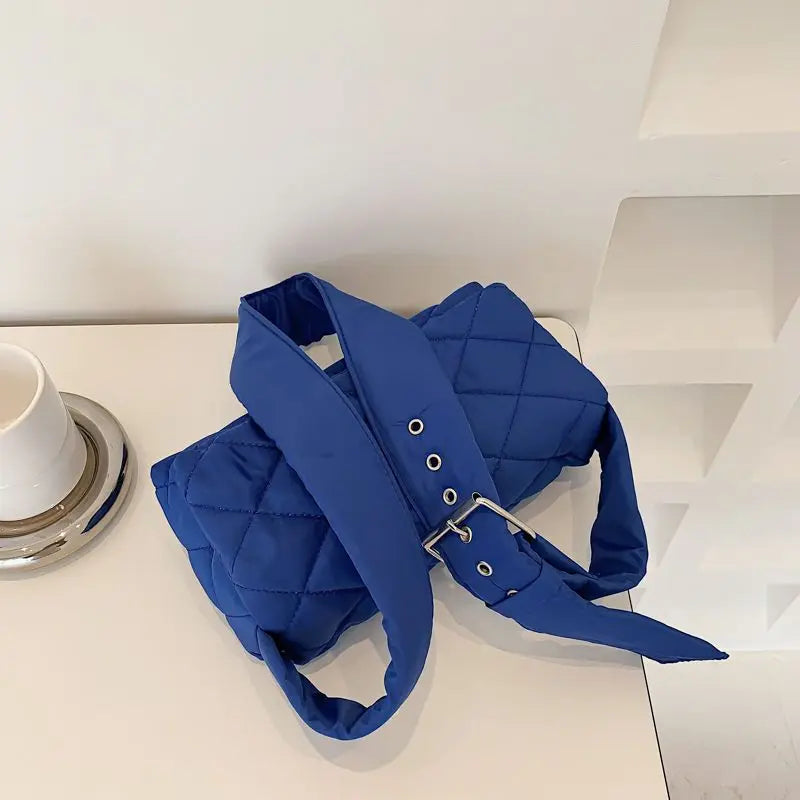 Small Pink Crossbody Purse Bag Nylon Women Shoulder Messenger