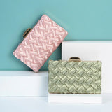 Green Handbag Evening Clutch Bag for Women Wedding Cross-strap Shoulder Bag