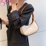 Women's Armpit Shoulder Bag PU Leather Handbag Purse