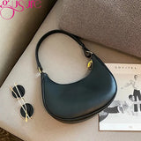 Women's Armpit Shoulder Bag PU Leather Handbag Purse